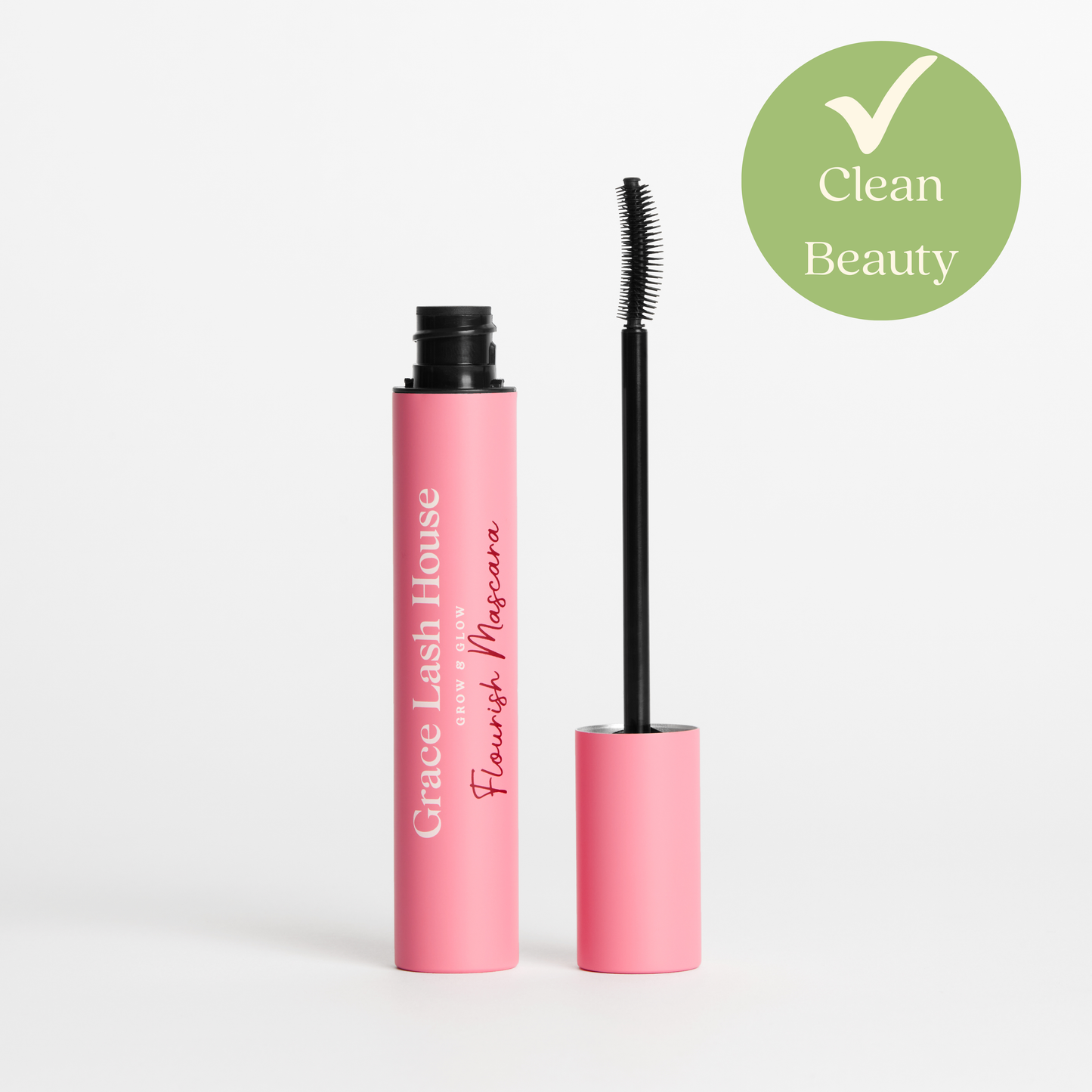 Máscara de pestañas floreciente